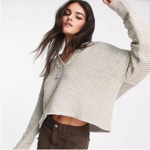 Free People ribbed sweater